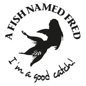 logo a fish named fred